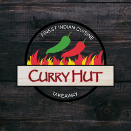 Curry Hut Worcester logo.